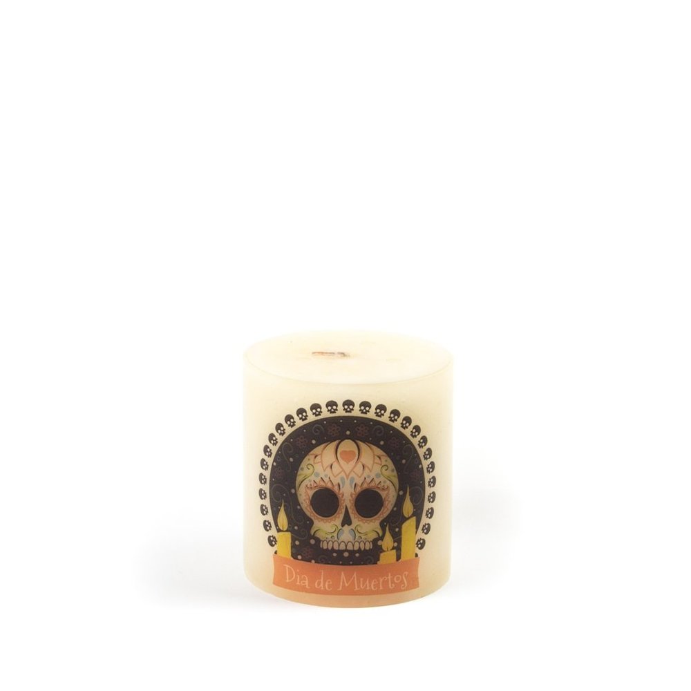 Halloween Scented Candle 3x3"